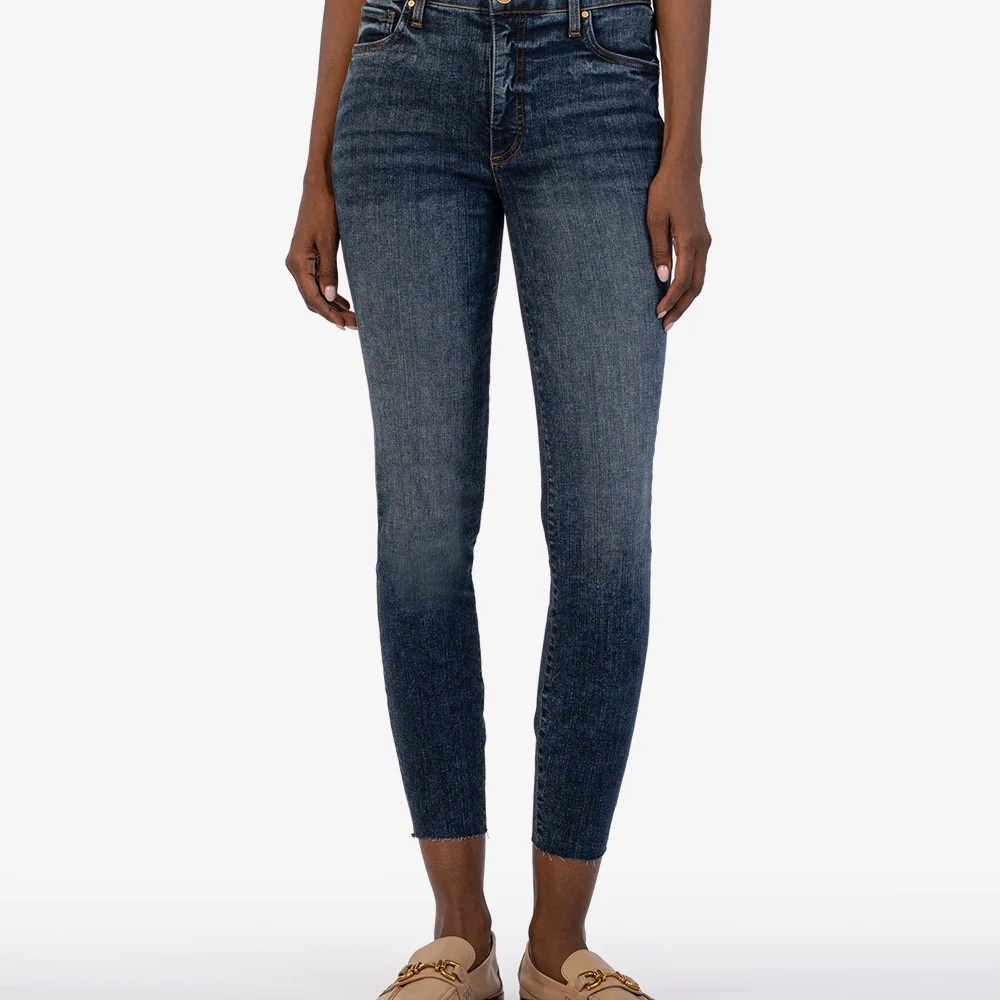 KUT from the Kloth, High Rise Fab Ab Ankle Skinny Jeans